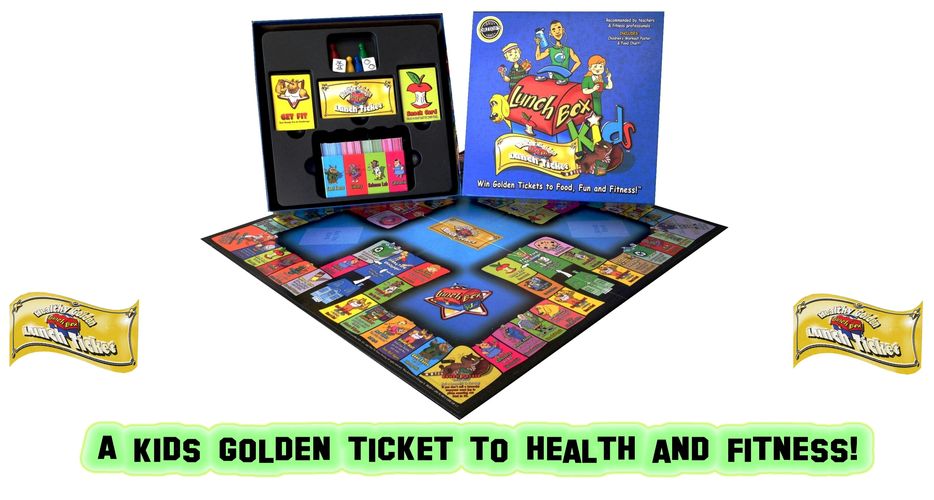 The Fitness Board Game - Health and Fitness Board Game, Kids Physical ...